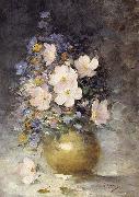 Nicolae Grigorescu Hip Rose Flowers Germany oil painting reproduction
